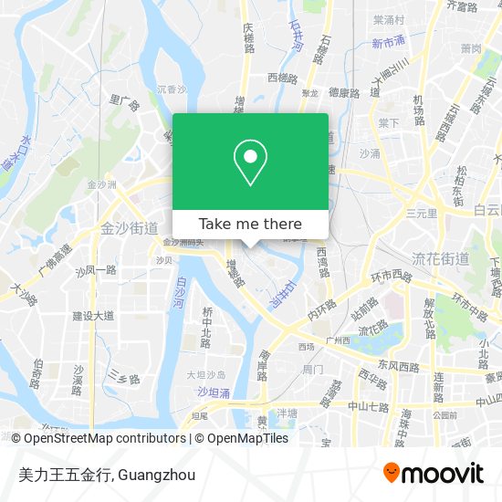 美力王五金行 map