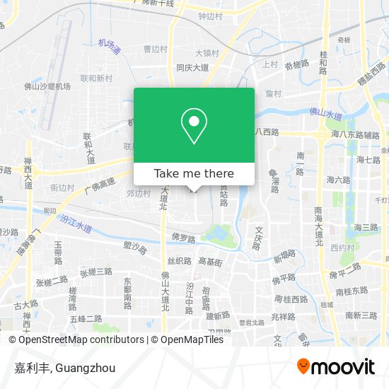 嘉利丰 map