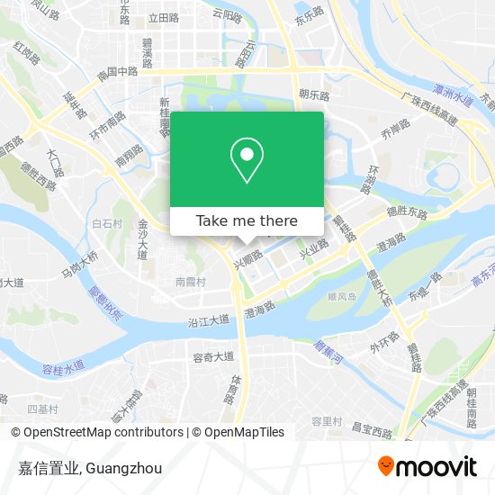 嘉信置业 map