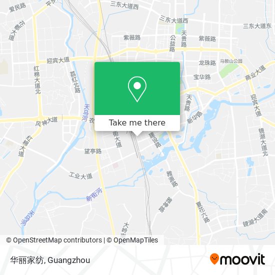 华丽家纺 map