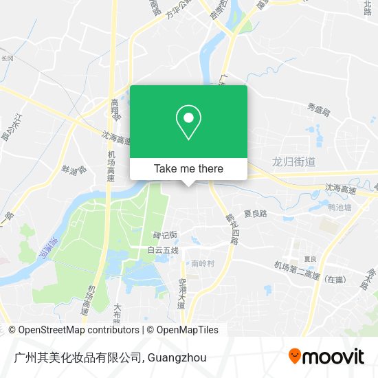 广州其美化妆品有限公司 map