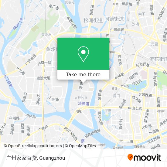 广州家家百货 map