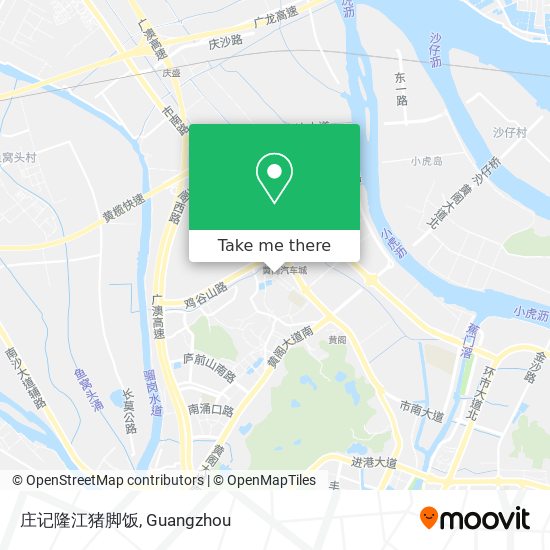 庄记隆江猪脚饭 map