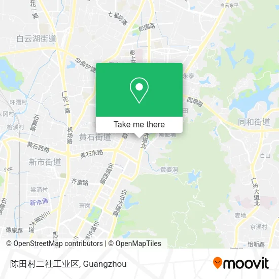 陈田村二社工业区 map