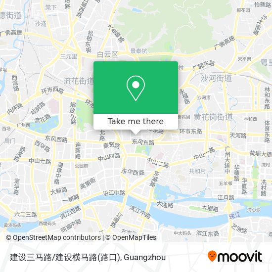 建设三马路/建设横马路(路口) map