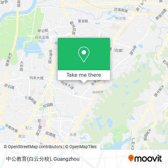 中公教育(白云分校) map