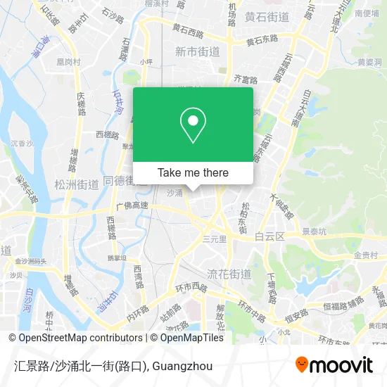 汇景路/沙涌北一街(路口) map