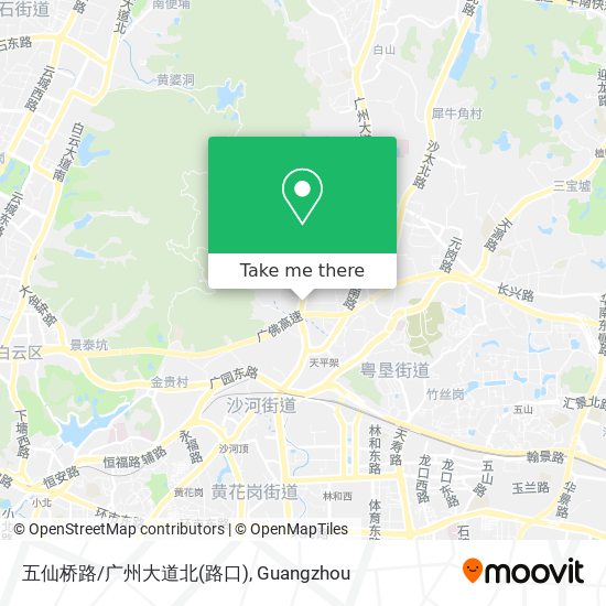 五仙桥路/广州大道北(路口) map
