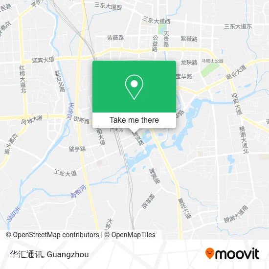 华汇通讯 map