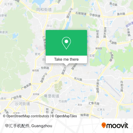 华汇手机配件 map