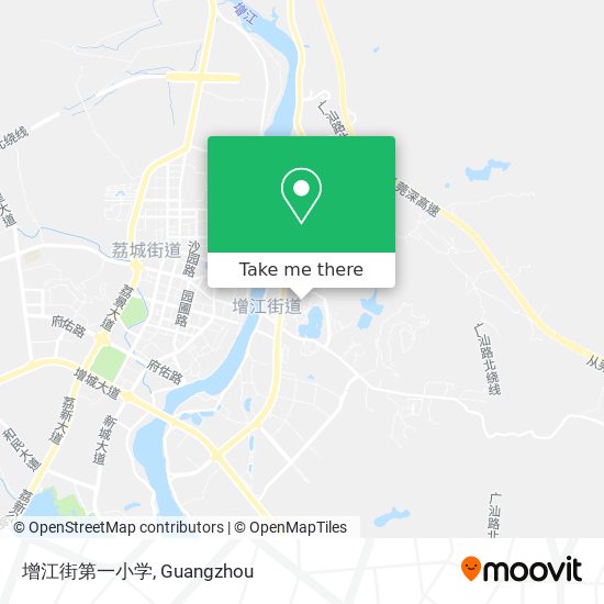 增江街第一小学 map