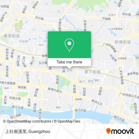 上社南溪里 map