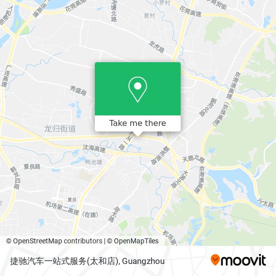 捷驰汽车一站式服务(太和店) map