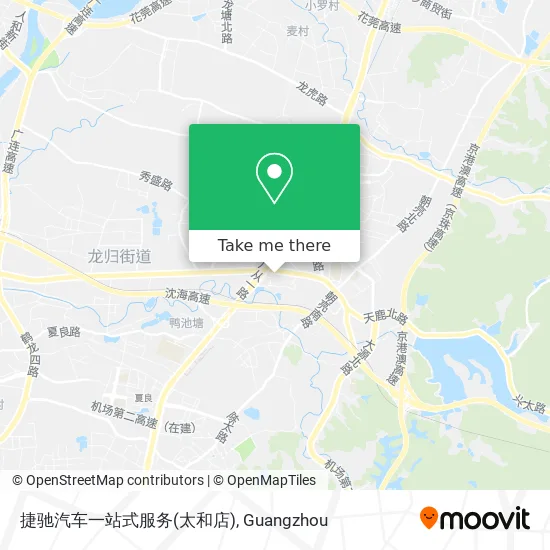 捷驰汽车一站式服务(太和店) map