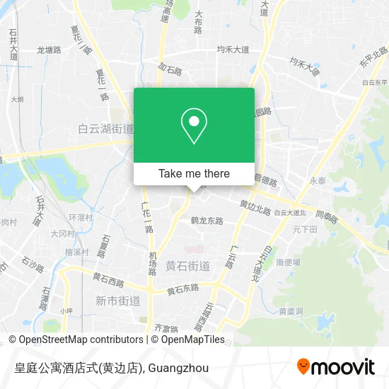 皇庭公寓酒店式(黄边店) map