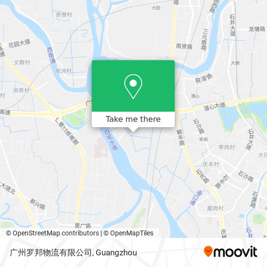 广州罗邦物流有限公司 map