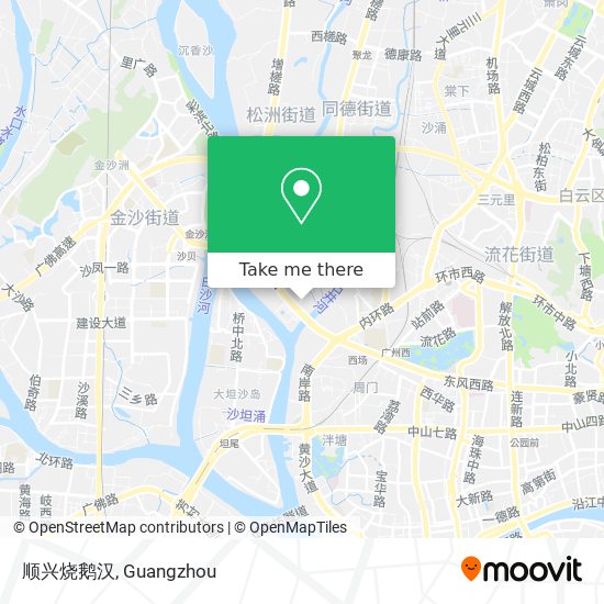 顺兴烧鹅汉 map