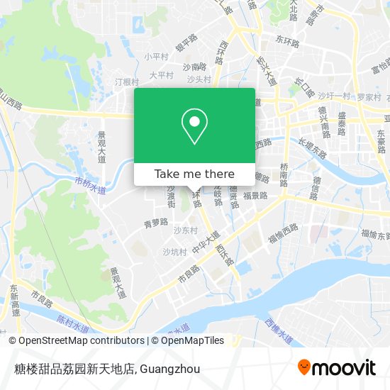 糖楼甜品荔园新天地店 map