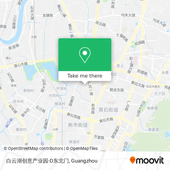 白云湖创意产业园-D东北门 map