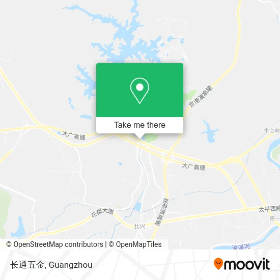 长通五金 map