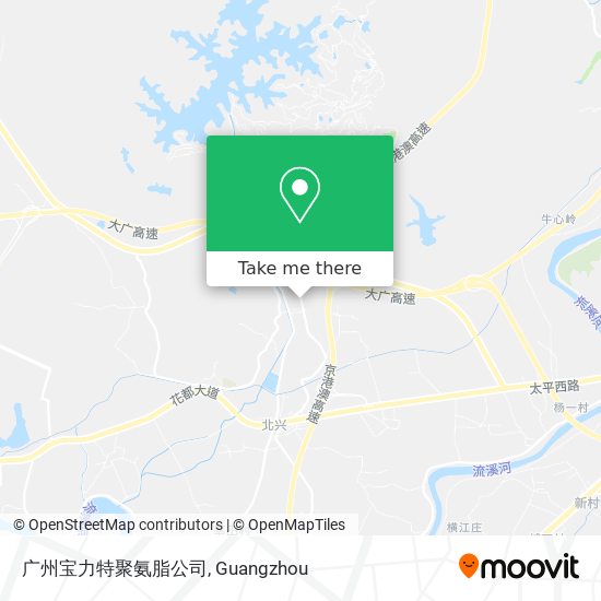 广州宝力特聚氨脂公司 map
