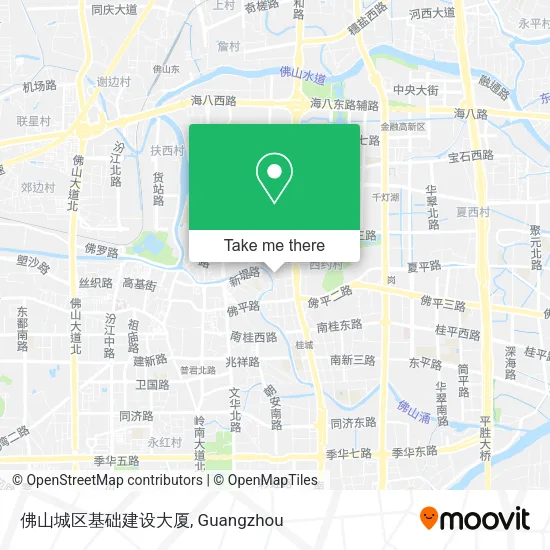 佛山城区基础建设大厦 map
