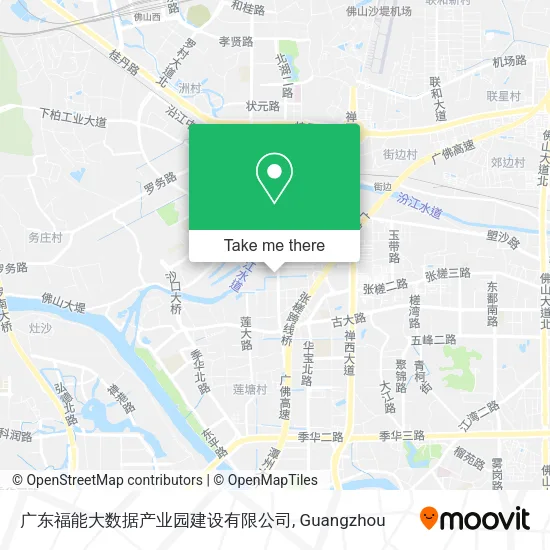 广东福能大数据产业园建设有限公司 map
