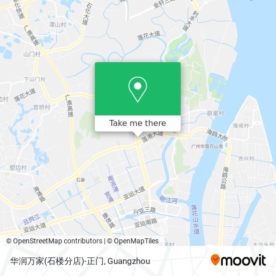 华润万家(石楼分店)-正门 map