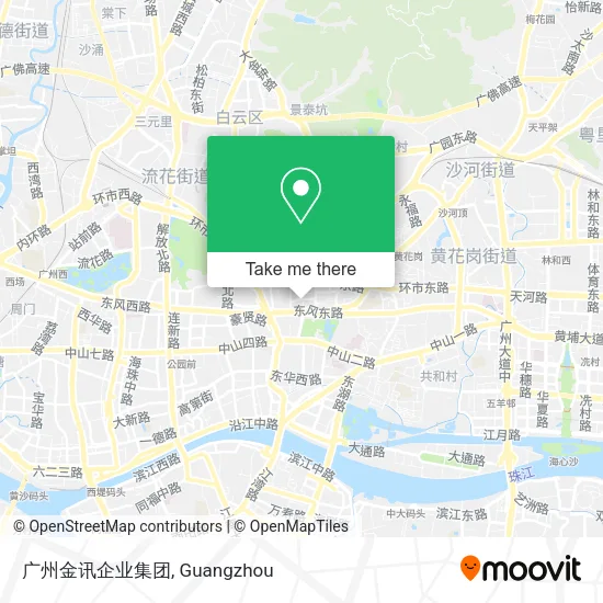 广州金讯企业集团 map