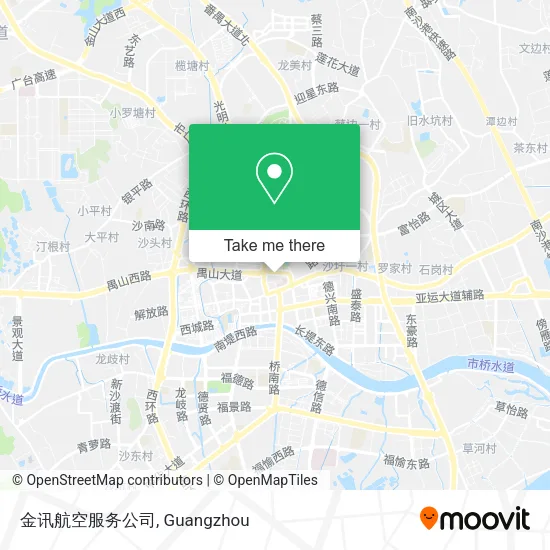 金讯航空服务公司 map