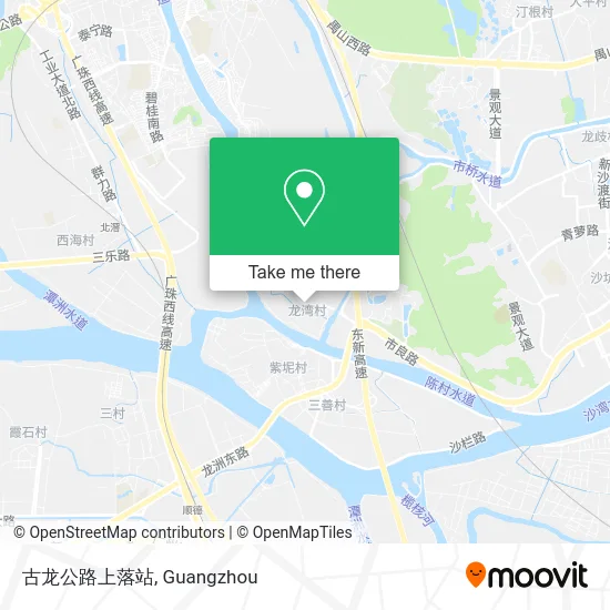 古龙公路上落站 map