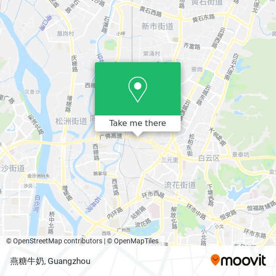燕糖牛奶 map
