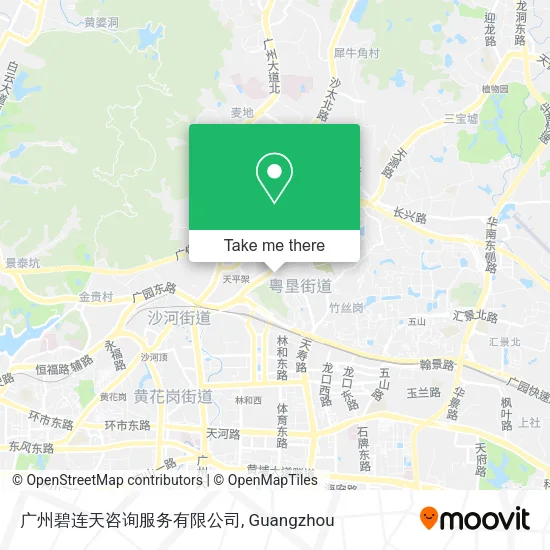 广州碧连天咨询服务有限公司 map