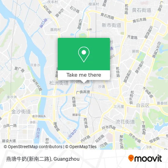 燕塘牛奶(新南二路) map