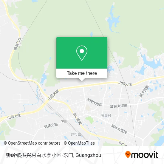 狮岭镇振兴村白水寨小区-东门 map