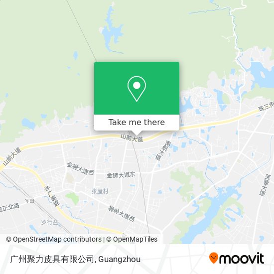 广州聚力皮具有限公司 map