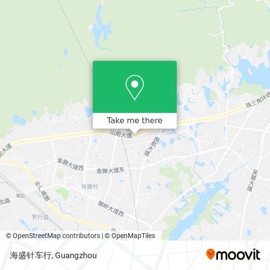 海盛针车行 map