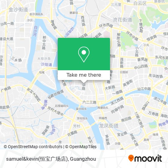 samuel&kevin(恒宝广场店) map