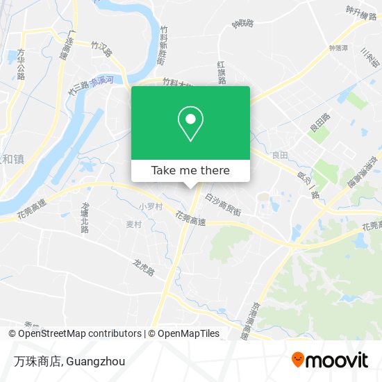 万珠商店 map