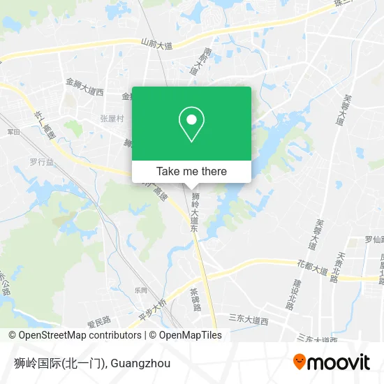 狮岭国际(北一门) map