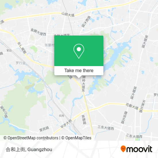 合和上街 map