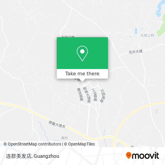 连群美发店 map