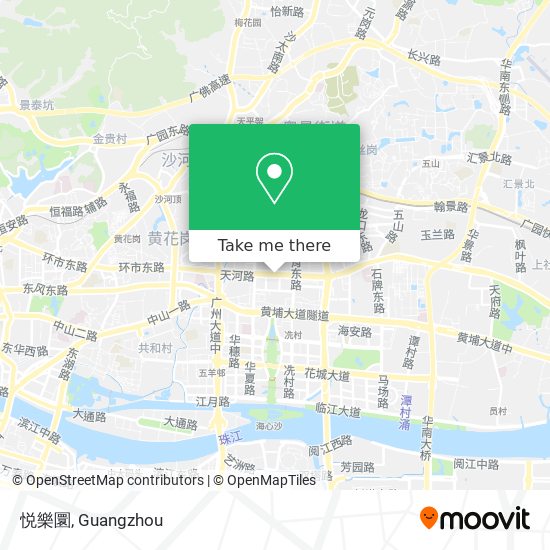 悦樂圜 map