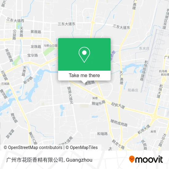 广州市花臣香精有限公司 map