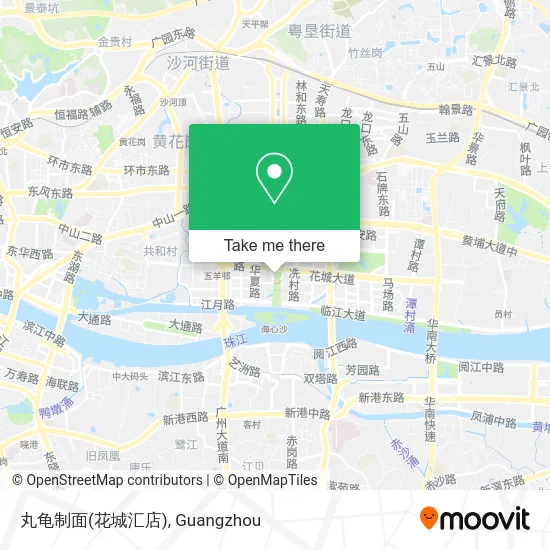 丸龟制面(花城汇店) map
