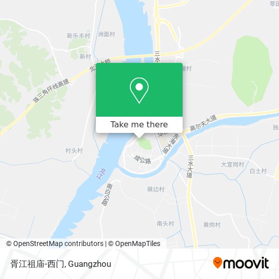 胥江祖庙-西门 map