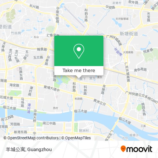羊城公寓 map