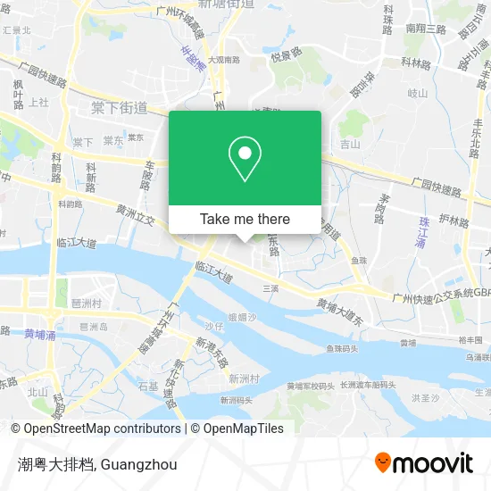 潮粤大排档 map