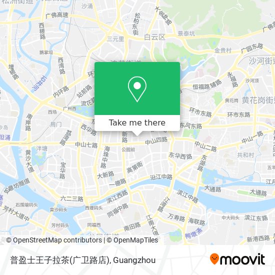 普盈士王子拉茶(广卫路店) map