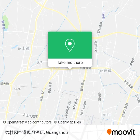 碧桂园空港凤凰酒店 map